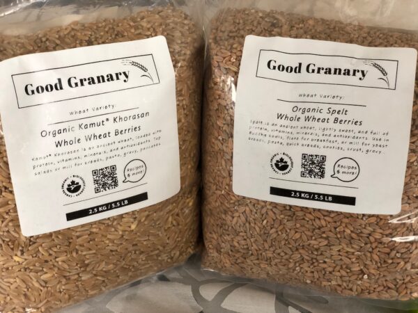 Kamut® Khorasan Wheat and Spelt Wheat, Good Granary Ancient Wheat
